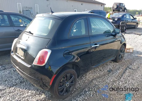2015 Fiat 500 Pop from USA, damaged, VIN 3C3CFFARXFT750369